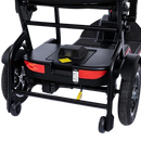 Close Up View Of The Feather Mobility Scooter Safety Wheels