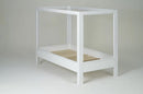 Safe Place Bedding Model 200 Back View White Paint Finish No Cover