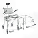 Nuprodx MC6000Tilt Commode Chair With Tub Access Slider And Tilt-In-Space