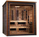 Golden Designs Karlstad 6-Person Hybrid Outdoor Sauna | GDI-8226-01