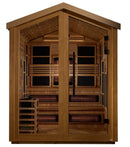 Golden Designs Kaskinen 6-Person Hybrid Outdoor Sauna | GDI-8526-01