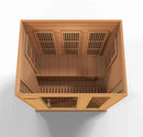 Maxxus 3-Person Near Zero EMF FAR Infrared Indoor Sauna | MX-K306-01-ZF CED