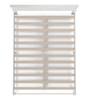 Rize Home Farmhouse Style Wooden Bed Frame