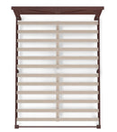 Rize Home Farmhouse Style Wooden Bed Frame