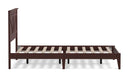 Rize Home Farmhouse Style Wooden Bed Frame