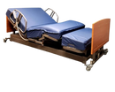 Side View Of The Med Mizer Active Care Rotating Bed With 1/4 Length Side Rails