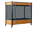 Sleep Safe Insight Side View Oak Finish Closed Door