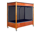 Sleep Safe Insight Side View Wooden Finish Closed Door