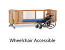 KayserBetten Ida II Bed: Semi-Electric Adjustable Safety Bed