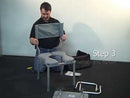 Nuprodx MC3000TX Travel Folding Shower Commode Chair