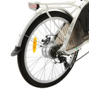 Ecotric 26inch Lark Electric City Bike With A Basket And Rear Rack