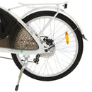 Ecotric 26inch Lark Electric City Bike With A Basket And Rear Rack