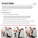 Diestco Crutch Holder For Scooters & Powerchairs