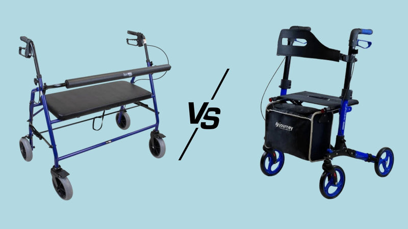 Rollator vs Walker: What’s the Difference?
