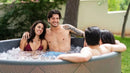MSpa MONO Inflatable Round Bubble Spa 6 Person Capacity
