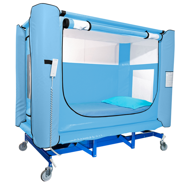 Safespace® Hi-Lo Safety Bed: Height-Adjustable Bed with Soft, Protective Sides