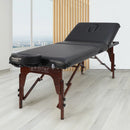 Master Massage Equipment SomeRest 30" Salon Portable Massage Table Package with Backrest Liftback