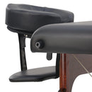 Master Massage Equipment SomeRest 30" Salon Portable Massage Table Package with Backrest Liftback