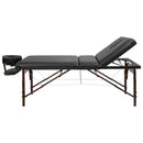 Master Massage Equipment SomeRest 30" Salon Portable Massage Table Package with Backrest Liftback