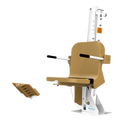 Aqua Creek Admiral Pool Lift Front View Tan And White Color