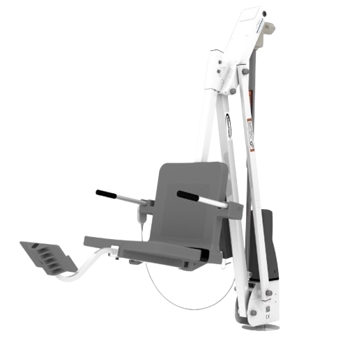 Aqua Creek Mighty 600 Pool Lift Gray And White Color Front View