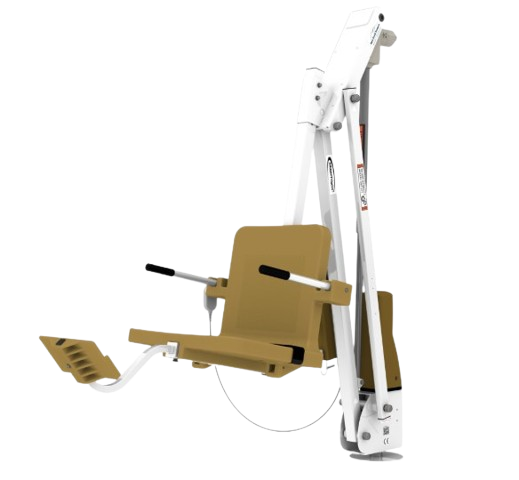 Aqua Creek Mighty 600 Pool Lift Tan And White Color Front View