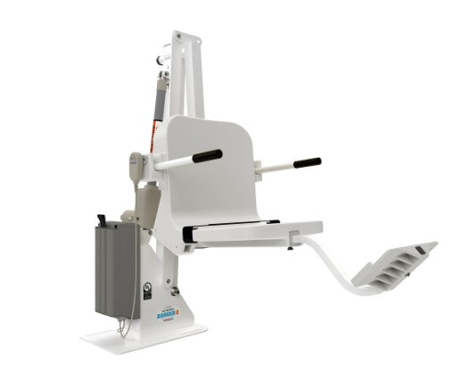 Aqua Creek Ranger 2 Pool Lift White Color On A White Background. 