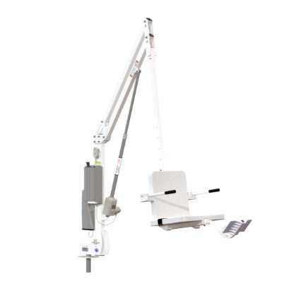 Aqua Creek Revolution XL Deep Draft Pool Lift White Color