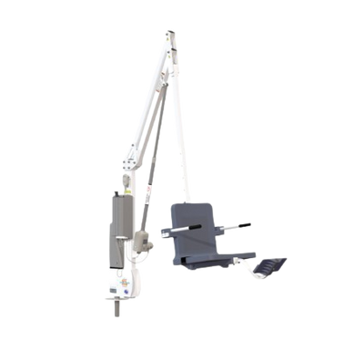 Aqua Creek Revolution XL Pool Lift Gray And White Color Front View