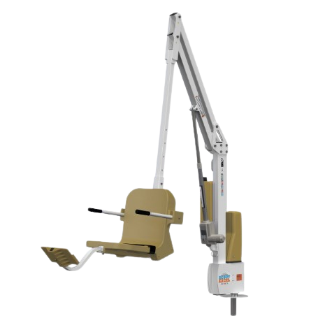 Aqua Creek Scout Excel Pool Lift Tan And White Color 
