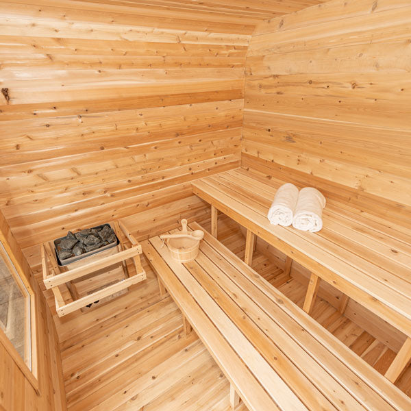 Canadian Timber CT Luna Square Sauna