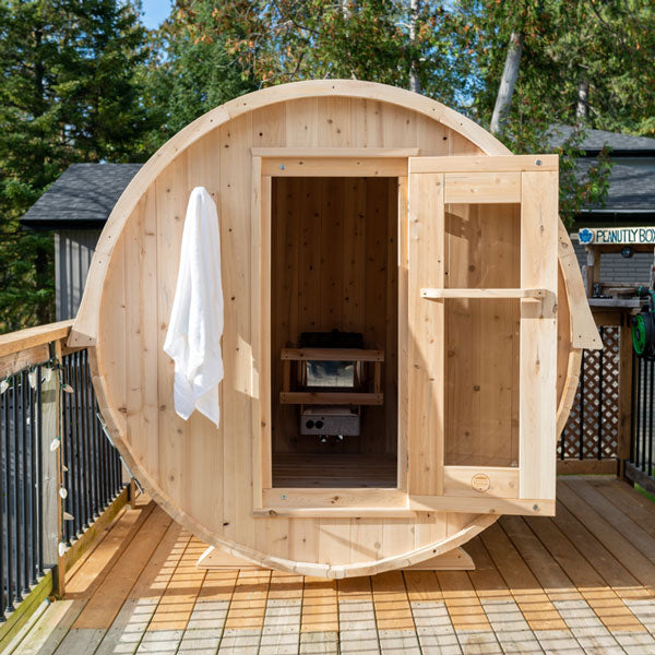 Canadian Timber CT Harmony Barrel Outdoor Sauna