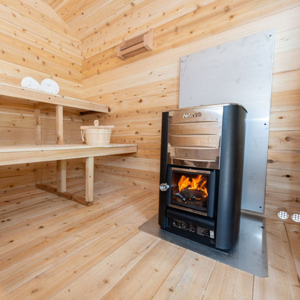 Canadian Timber CT Georgian Cabin Outdoor Sauna