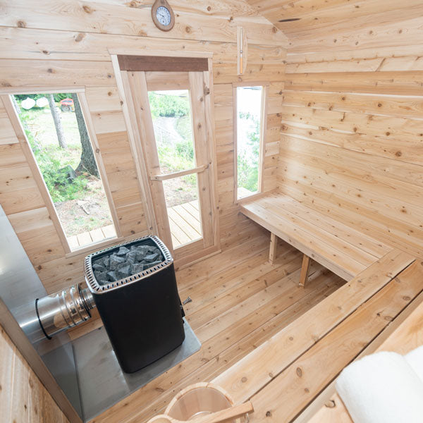 Canadian Timber CT Georgian Cabin Outdoor Sauna