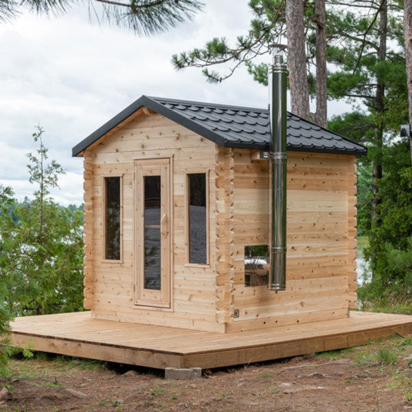 Canadian Timber CT Georgian Cabin Outdoor Sauna