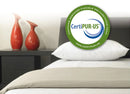 CertiPUR-US Certified Skyward Medical Summit 10" Medium Firm Memory Foam Mattress With Decorative Vases In The Background
