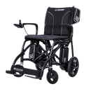 Close Up Front Right Side View Of The Journey Air Elite Max Carbon Fiber Electric Wheelchair