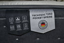 Close Up Image Of The Certifications And Features Listed On The Labels For The Eurolux Multisens: The 11-Layer Luxury Mattress Crafted By Masters