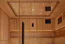 Close Up Interior View Of The Ceiling Lights Of The Golden Designs Osla 6-Person Indoor Sauna | GDI-7689-02