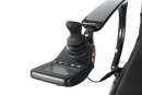 Close Up Joystick View Of The Journey Air Elite Max Carbon Fiber Electric Wheelchair