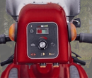 Close-Up Of The Merits Pioneer 9 Mobility Scooter With Control Panel And Handlebar Details