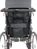 Close Up Rear View Of The Karman MVP-502 Reclining Wheelchair