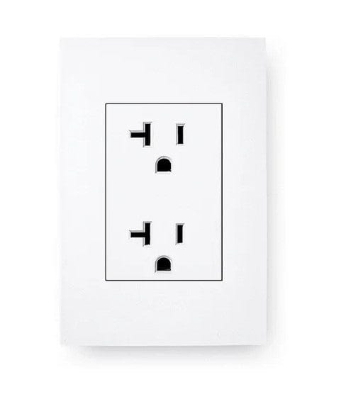 Close Up View Of An Outlet For The Golden Designs Reserve Edition 3-Person Full Spectrum EMF Indoor Sauna With Himalayan Salt Bar | GDI-8030-03