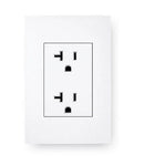 Close Up View Of An Outlet For The Golden Designs Reserve Edition 3-Person Full Spectrum EMF Indoor Sauna With Himalayan Salt Bar | GDI-8030-03