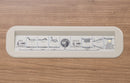 Close Up View Of The ABS Footboard Control Panel For The Graham Field Matrix 6200 Hi-Low Hospital Homecare Bed
