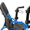 Close Up View Of The Adjustable Handles For The Strongback Mobility SEATA Rollator