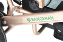 Close Up View Of The Bangeran Pegasus Cerebral Palsy Kids Electric Wheelchair Frame With Bangeran Text