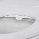 Close Up View Of The Bidet Feature Location For The Throne Buttler Powered Toilet Lift Chair With Base Bidet Seat TLFE003