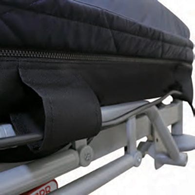 Close Up View Of The Cable Management For The Prius Rhythm Multi Mattress System