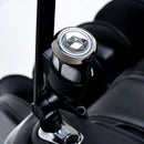 Close Up View Of The Control Handle Of The Ogawa Master Drive AI 2.0 Massage Chair | OG-8801 Shown In The Black Color